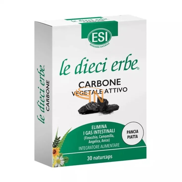 Esi Le Dieci Erbe Carbone Vegetale Attivo 30 naturcaps